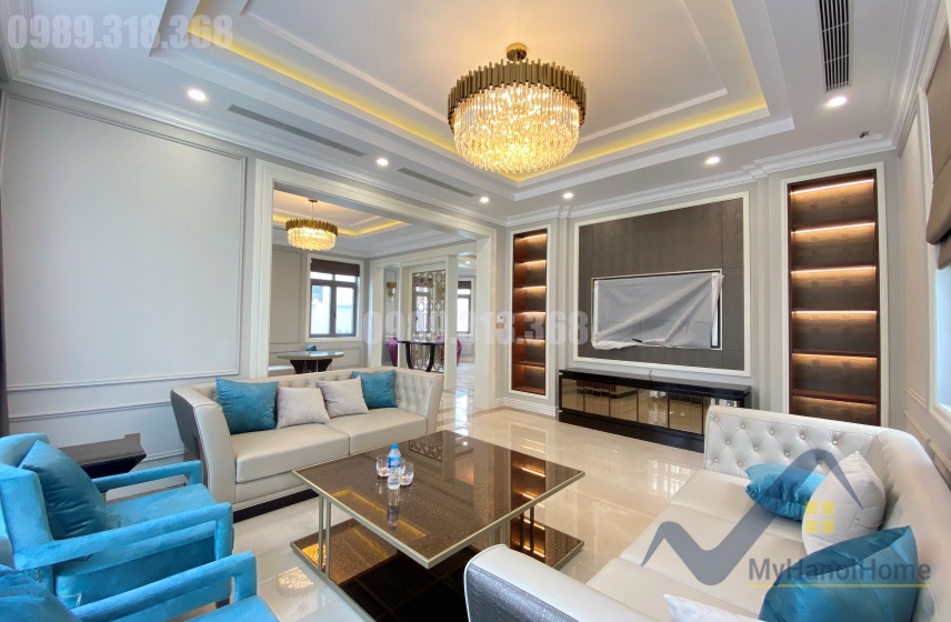 Thuê biệt thự Vinhomes The Harmony căn đơn lập gần Vinschool 1