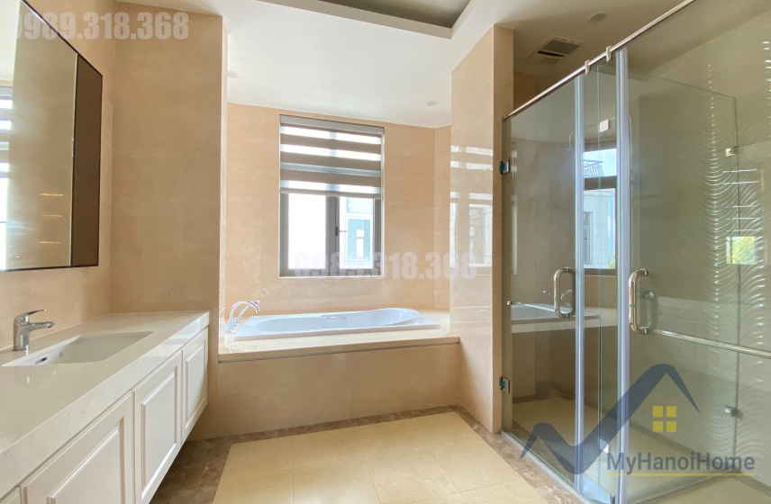 Thuê biệt thự Vinhomes The Harmony căn đơn lập gần Vinschool 14