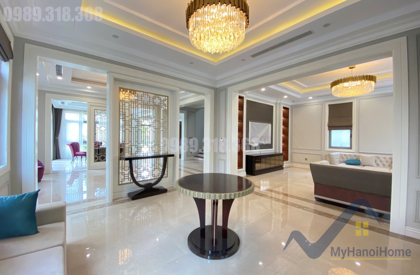 Thuê biệt thự Vinhomes The Harmony căn đơn lập gần Vinschool 3