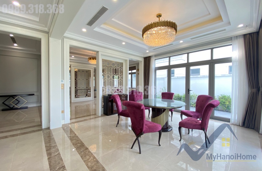 Thuê biệt thự Vinhomes The Harmony căn đơn lập gần Vinschool 6