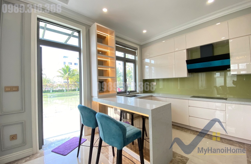 Thuê biệt thự Vinhomes The Harmony căn đơn lập gần Vinschool 8