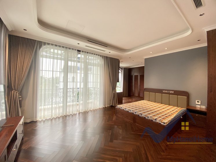 Thuê đơn lập Vinhomes Harmony Nguyệt Quế, full nội thất, có thang máy 12