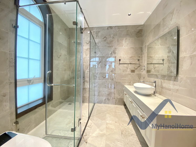 Thuê đơn lập Vinhomes Harmony Nguyệt Quế, full nội thất, có thang máy 14