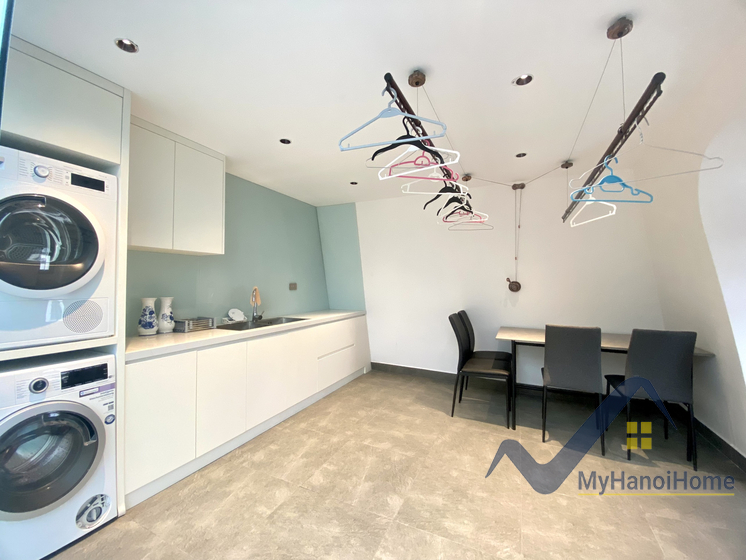 Thuê đơn lập Vinhomes Harmony Nguyệt Quế, full nội thất, có thang máy 19