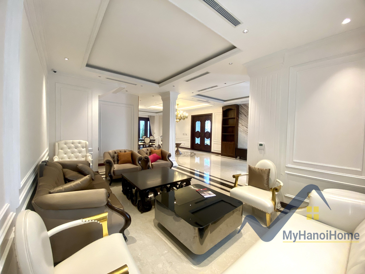Thuê đơn lập Vinhomes Harmony Nguyệt Quế, full nội thất, có thang máy 2