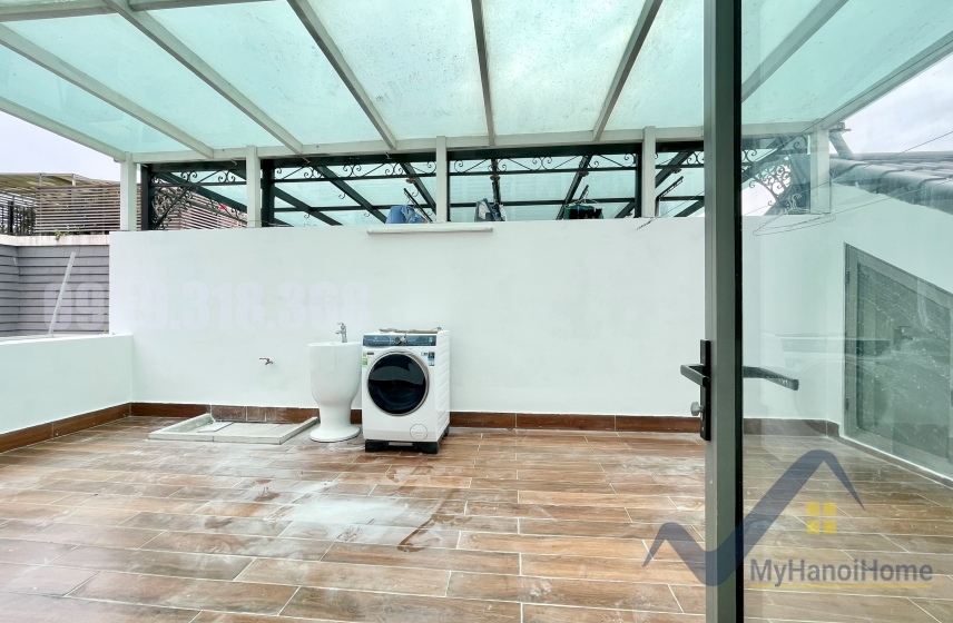 Thuê nhà liên kề Vinhomes Harmony đủ đồ có thang máy 18