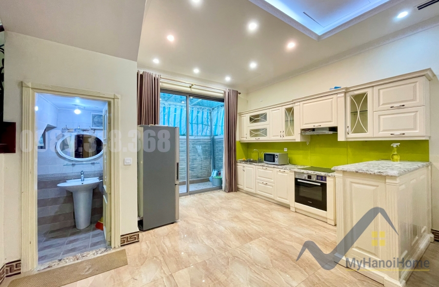 Thuê nhà liên kề Vinhomes Harmony đủ đồ có thang máy 4