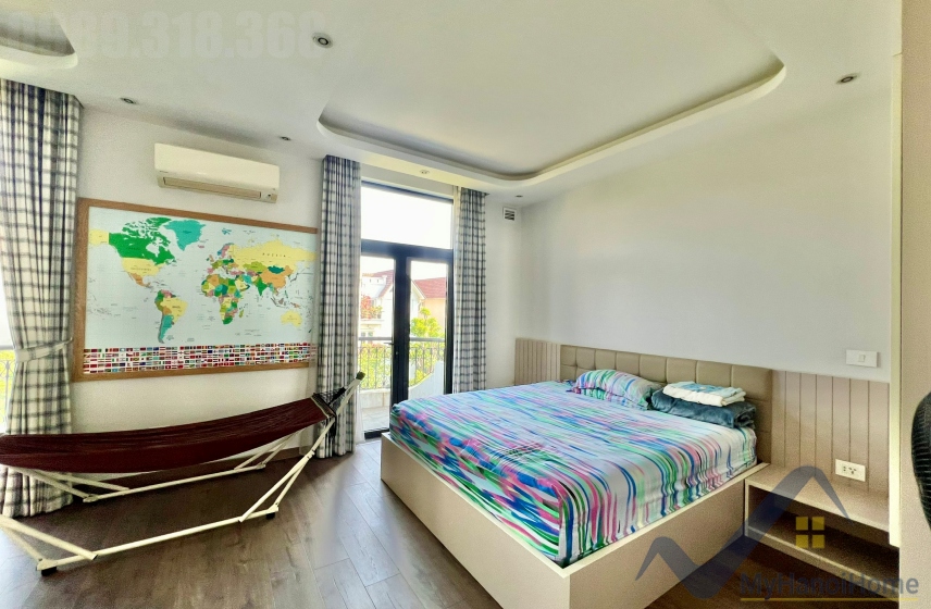 Thuê nhà Vinhomes Riverside đủ nội thất căn song lập 4PN 9