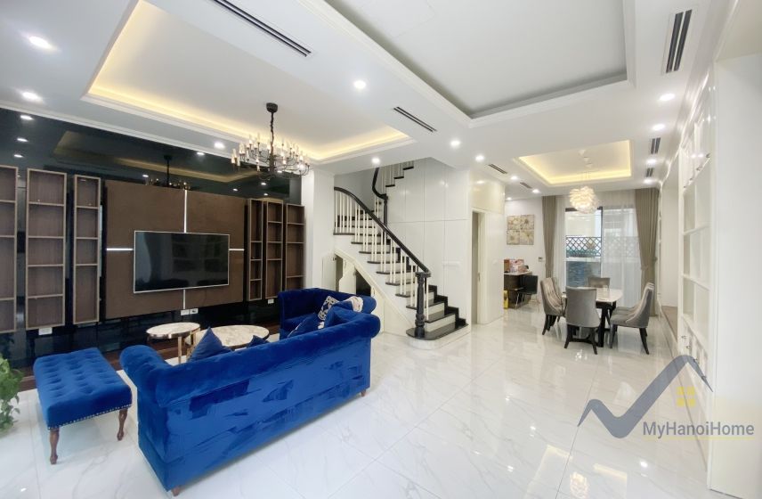 Thuê nhà Vinhomes Riverside Hà Nội hoàn thiện full nội thất 1