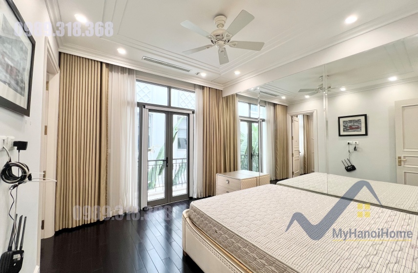 Thuê song lập Harmony full nội thất gần Vinschool và Hồ 15