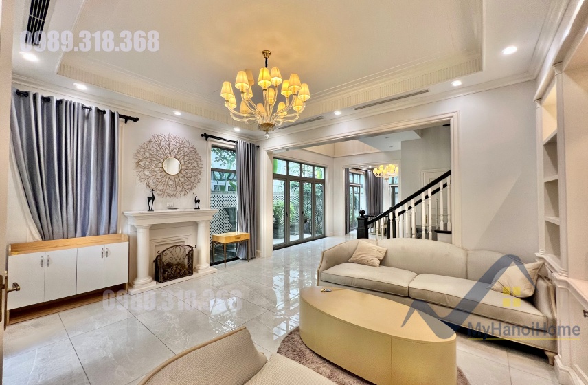 Thuê song lập Harmony full nội thất gần Vinschool và Hồ 2