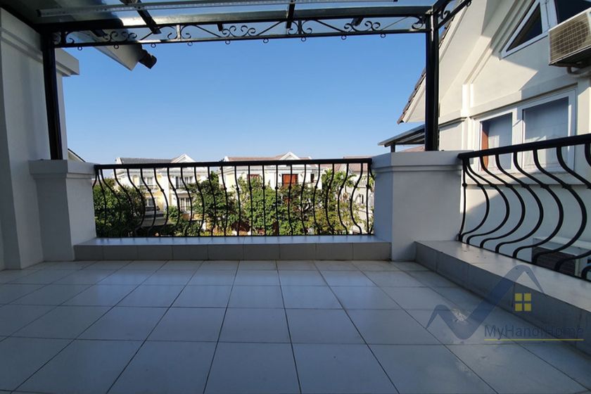 Thuê song lập Vinhomes Riverside Long Biên full nội thất 19