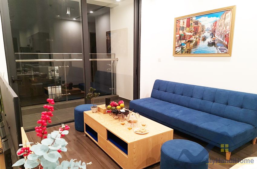 Vinhomes Symphony cho thuê căn hộ 2PN 1WC full nội thất 1